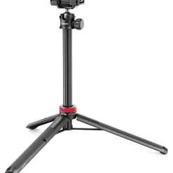 Clearance MT-44 Extendable Vlog Tripod (Black) - Upgrade Tripod Kits