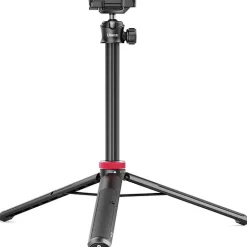 Clearance MT-44 Extendable Vlog Tripod (Black) - Upgrade Tripod Kits