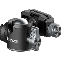 New U-80L Side Cold Shoe Mount Ball Head with Arca-Type Quick Release Tripod Heads