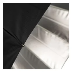 Outlet 53 In. Apollo Deep Umbrella (Silver) Lighting Umbrellas