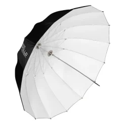 Outlet 43 In. Apollo Deep Umbrella (White) Lighting Umbrellas
