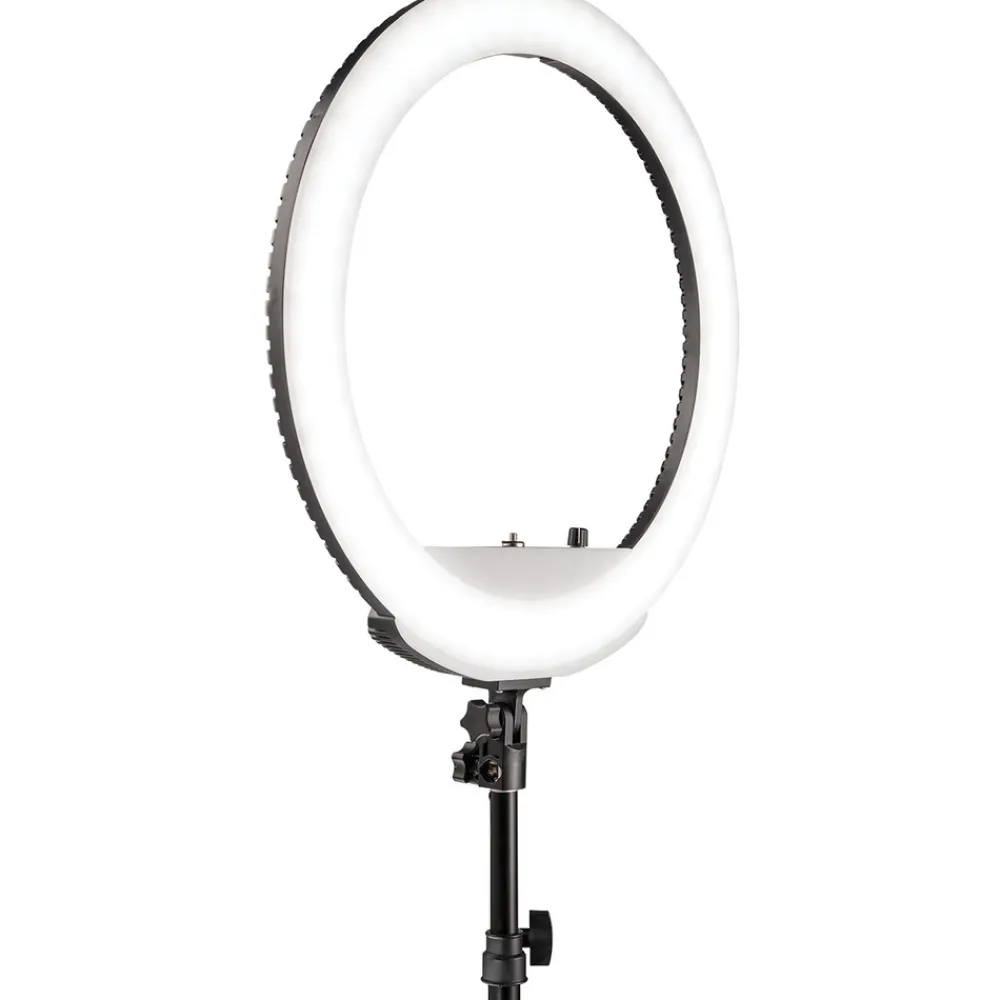 New 18 in. Bi-Color LED Ring Light Kit with Batteries and Stand Led Lights & Kits|Led Ring Lights