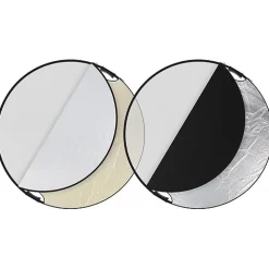 New 40 in. Illuminator QuickGrip 5-in-1 Reflector Collapsible Reflectors