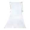 Outlet 9 x 20 ft Wrinkle-Resistant Cotton Backdrop (Hi Key White) Fabric Backgrounds