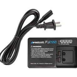 Discount FJ200 Battery Charger and Cord Flashes & Accessories