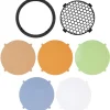 New FJ80 Grid & Gel Pack (Twist Lock) Flashes & Accessories