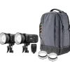 Online FJ400 II 400Ws Touchscreen Strobe with FJ-X3 M Universal Trigger (2-Light Backpack Kit) Portable Strobe Lighting
