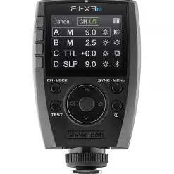 New FJ Wireless Portable Portrait Flash Kit with Universal FJ-X3 Trigger Portable Strobe Lighting