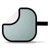 Discount 14in. Silver / White Reflector Collapsible Reflectors