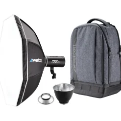 Discount L60-B Bi-Color COB LED Light Backpack Kit Led Lights & Kits