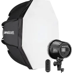 Fashion U60-B Bi-Color Led 1-Light Softbox Kit Led Lights & Kits