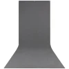 Best X-Drop Wrinkle-Resistant Backdrop Neutral Gray Sweep (5 x 12 ft.) Fabric Backgrounds