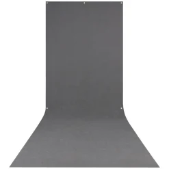 Best X-Drop Wrinkle-Resistant Backdrop Neutral Gray Sweep (5 x 12 ft.) Fabric Backgrounds