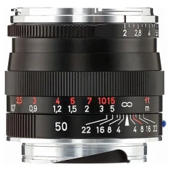 Best 50mm f/2.0 Planar T* ZM MF Lens for (Leica M-Mount) - Black Normal Lenses