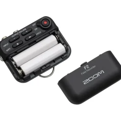 Best F2 Ultracompact Portable Field Recorder with Lavalier Microphone Digital Audio Recorders